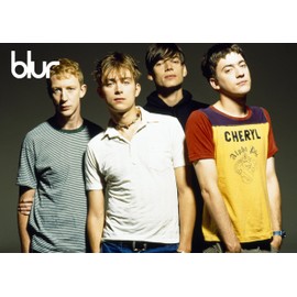 BLUR #9 - 90's indi band - Damon Albarn - Music band - music legends - A3 Poster - print - picture
