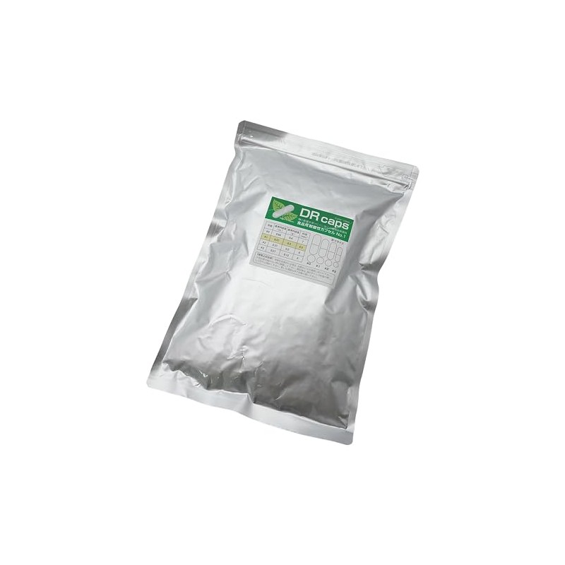 Kobayashi Capsules, DR Capsules, Acid Resistant Food Capsules, No. 1,