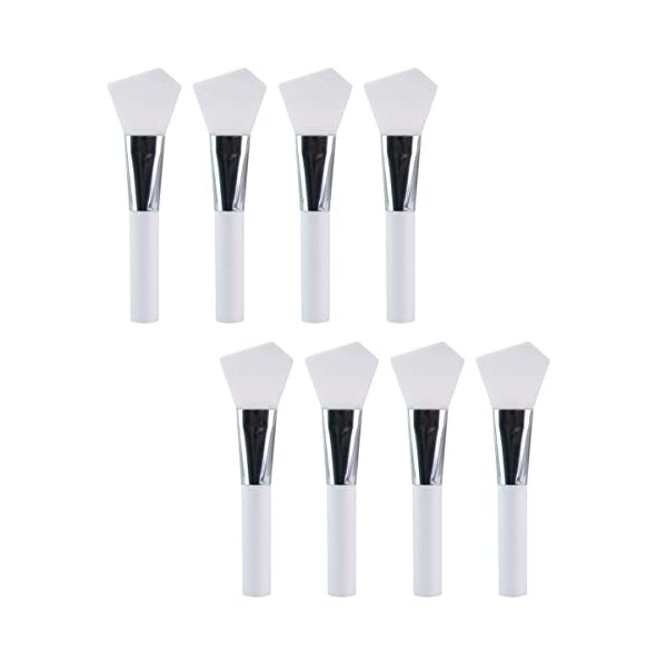 8pcs Facial Mask Brush Kit Silicone Skincare Makeup Mask Applicator