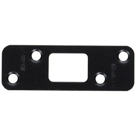 Kwikset 83223-514 3-5/8" Radius Deadbolt Strike Iron Black Finish