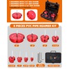 VANSORK 8 Pieces PVC Pipe Reamer Kit with 1/2 inch,