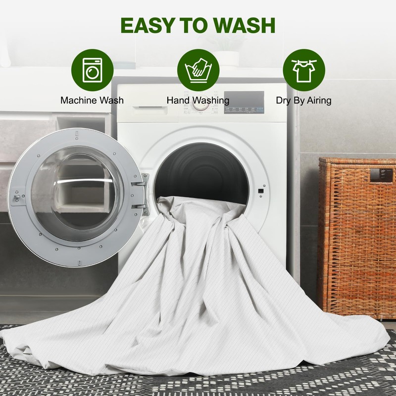 OneAmg Grounding Bed Sheet, 95% Organic Cotton & 5% Pure