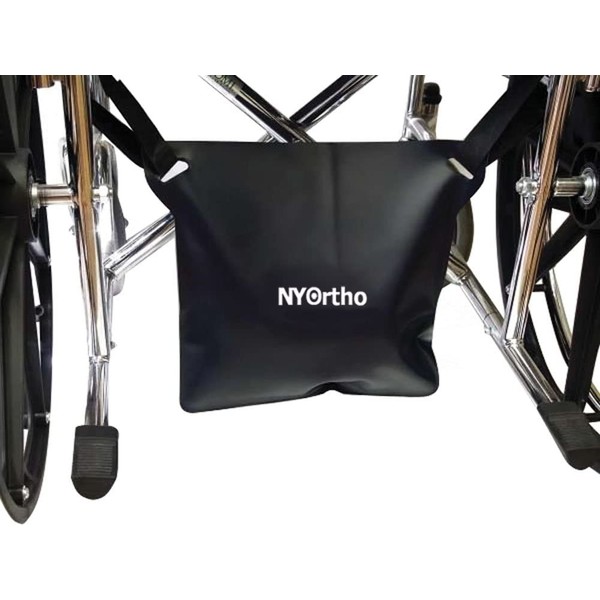 NYOrtho Urinary Drainage catheter bag holder for wheelchair