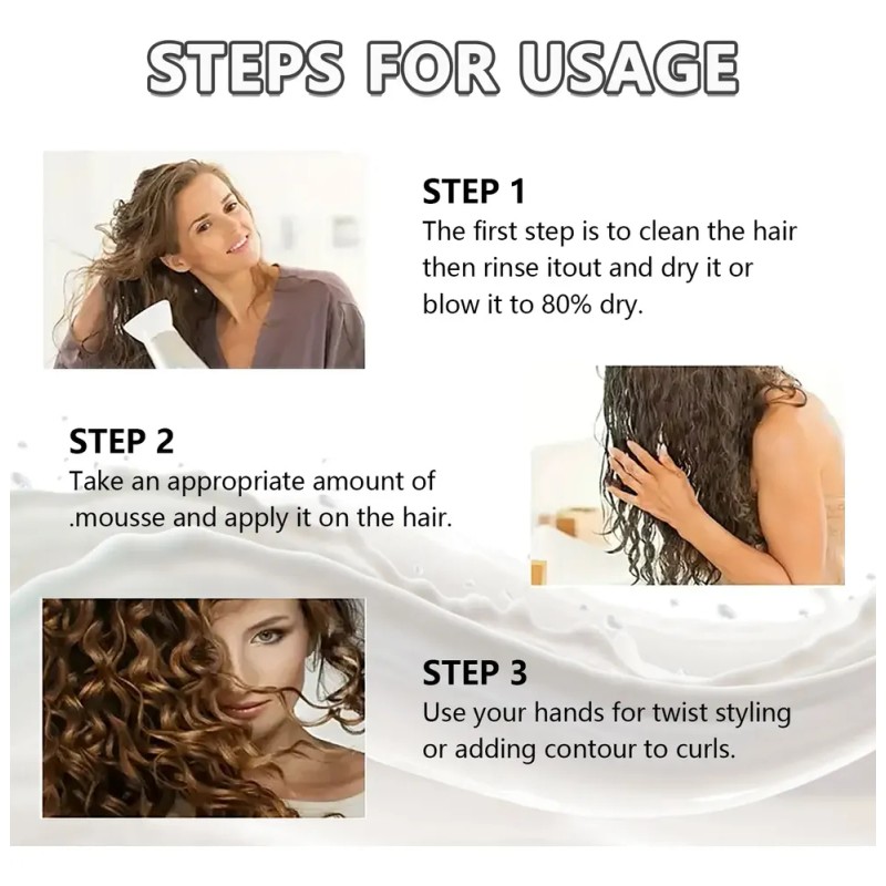 Sumifang Espuma Para Peinar El Cabello Battana-60ml