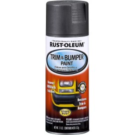 Rust-Oleum 251574 Trim and Bumper Spray, Matte Black,11oz, Pack of 1