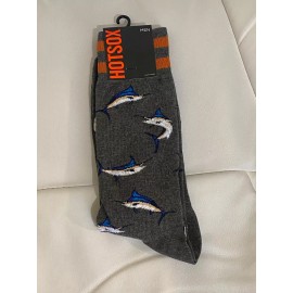Hot Sox Men's Fun Animal Series Crew Socks-1 Pair Pack-Cool & Funny Novelty Gift
