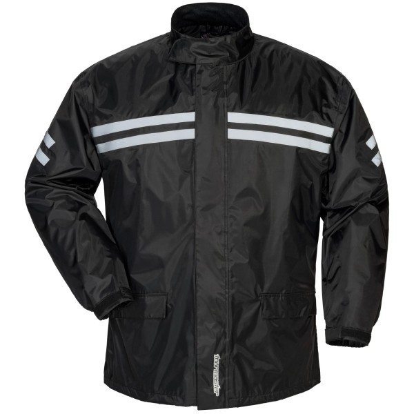 T/M SHIELD 2PC.RAINSUIT BLK XXL