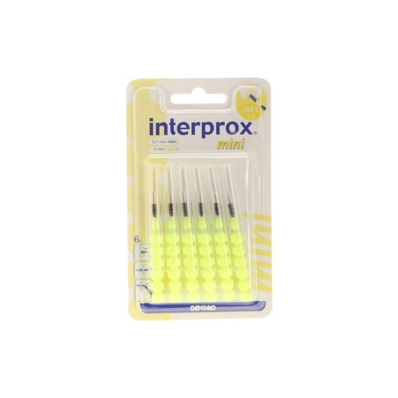 Interprox Mini 4867799 Interdental Brushes – Pack of 6 –