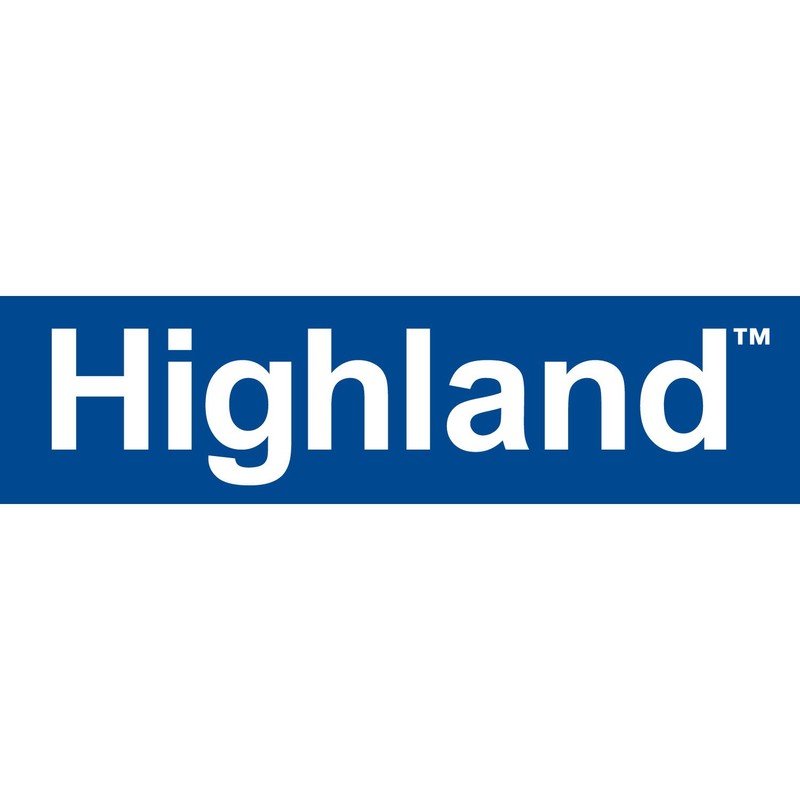 Highland Transparent Tape, 1 Roll, 3/4 in x 72 yd