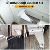 Reinforced Storm Door Closer Bracket Kit Compatible with Andersen, Emco,