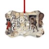CafePress God Bless Us Every One! Scroll Holiday Ornament 4"