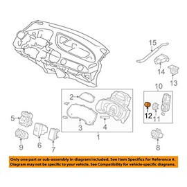 HONDA Genuine Parts Nobsetto Dial *NH609L*Insight Exclusive Part Number: 79602-TM8-A41ZA