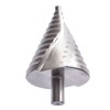 6-60mm Step Drill Bit, 12.5mm/0.5” Shank 4241 HSS Spiral Groove