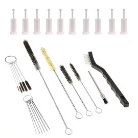 27 Piece Spray Gun Cleaning Kit with Spray Gun Filters, Paint Gun Cleaning Kit Airbrush Cleaning Kit for HVLP Gravity, Suction, Detail Paint Guns, Airbrush, Air Paint Spray Gun Cleaning Brushes