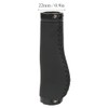 Black Flat Bicycle Handlebar Grips Soft Handle Sleeve Cover Mountain