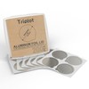 Tiplot Aluminum Lids for Reusable Nespresso OriginalLines Capsules 200pcs,Self Adhesive