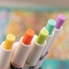 5PCS Zennyth Retractable Gel Pens Set, Quick Dry Black Ink
