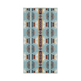Pendleton Jacquard Chief Joseph Aqua Bath Towel