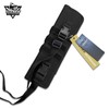 Funda de nailon negro táctica modular para campamento de cosplay,