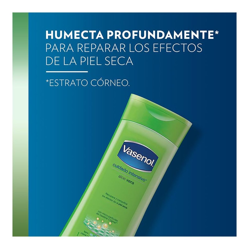 VASENOL Crema Corporal cuidado intensivo Aloe Fresh 400 ml