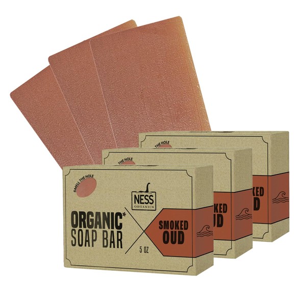 Ness Organics Ness Mens Soap Bar - Smoked OUD Scent