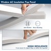 Pearwow AC Insulation Side Foam Panels for Window AC Unit,Indoor