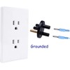 Grounded Outlet Plug, Anti-Static Wrist Strap (Adjustable up to Size