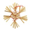 ScandinavianShoppe Straw Ornament Assortment - 48 pc, Natural