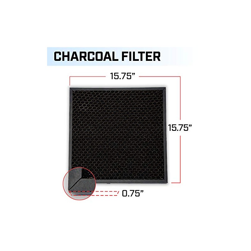 B-Air Air Scrubber Odor Removing Active Carbon Filters for Air