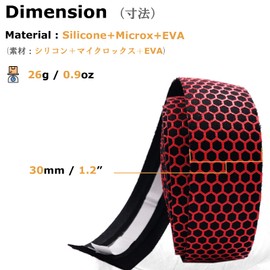 YAPJEB Bicycle Bar Tape Road Bike Handlebar Tape Road Bar Tape Anti-Slip Breathable Shock Absorption with End Caps 2 Rolls Left and Right Set (02 Black)