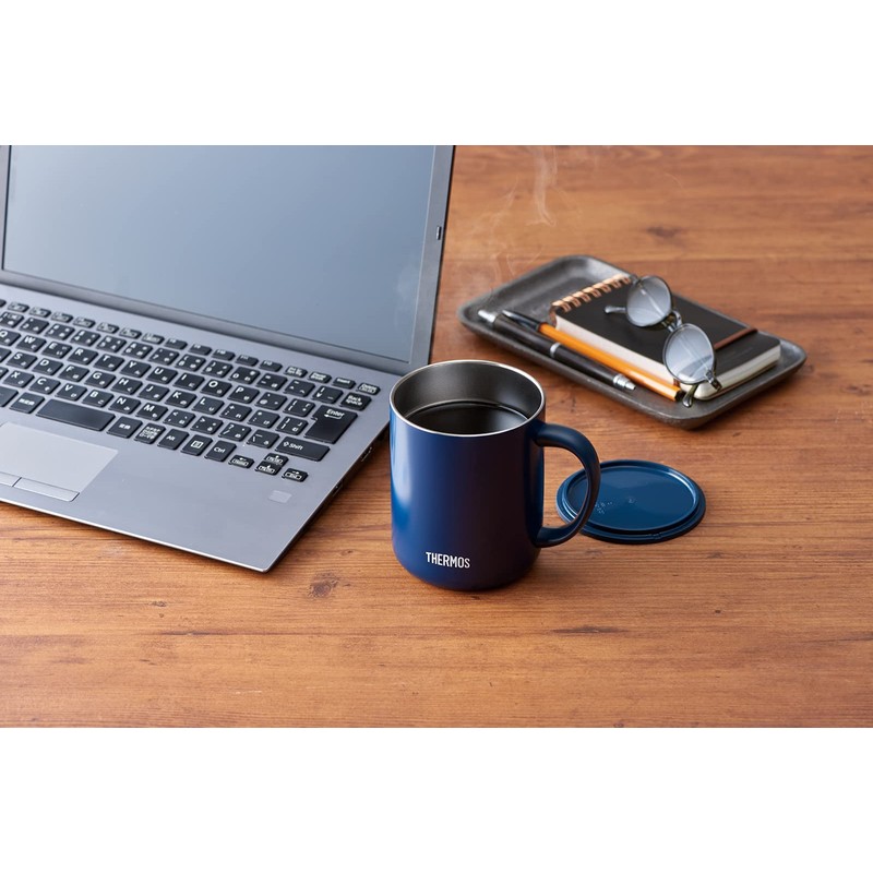 Thermos JDG-351C NVY Vacuum Insulated Mug, 11.8 fl oz (350