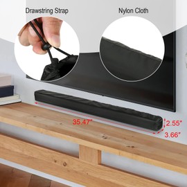 TXEsign Dust Cover Protective Case Compatible with Sony S100F 2.0ch Soundbar, Speaker Dust Case for TV Soundbar Slipcover Sony S100F Speaker Protective Cover