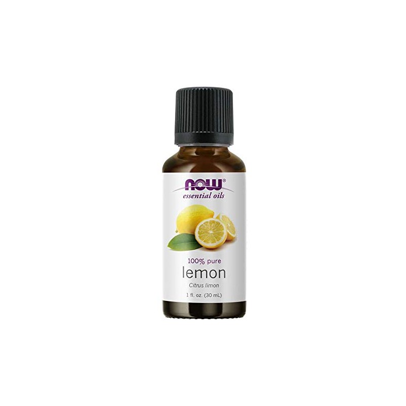Lemon Essential Oil, 1.0 fl oz (30 ml), NOW Essential