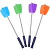 4 PCS Silicone Resin Mixer Paddles for Drill, Epoxy Mixer