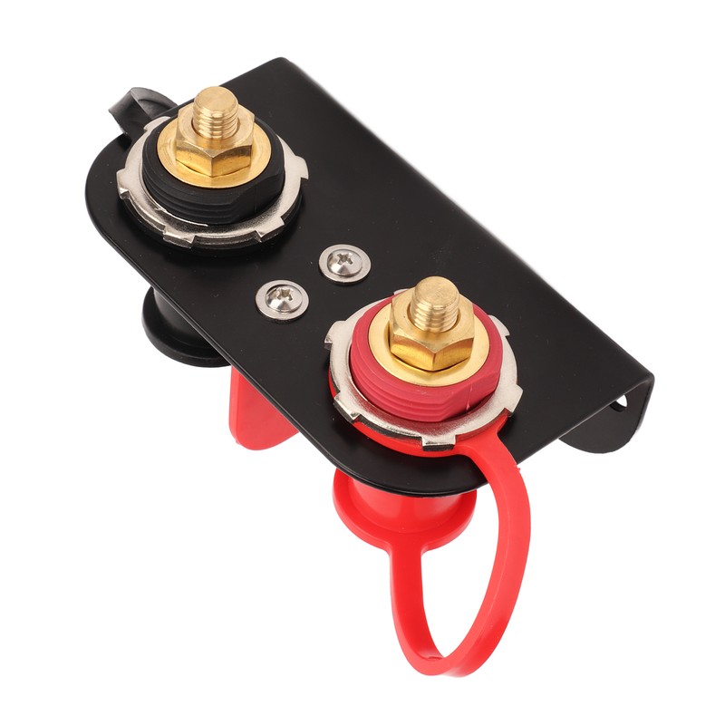 Remote Battery Terminals with Waterproof Caps for UTV ATV Car