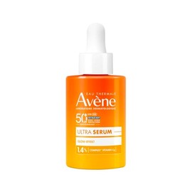 AVÈNE Sun Care - Ultra Serum Glow SPF 50+ - Radiance & Protection - With TriAsorB™ & Vitamin Complex - Invigorating Finish - Perfects the Complexion - Tired, Sensitive Skin - 30 ml
