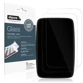 dipos I 2x Screen Protectors 9H Clear Compatible with TomTom Go Navigator 7 Inch Protective Film Anti-Shock Film