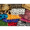 Assorted Designs & Animals Faux Fur Fabric Material Waste Offcuts