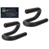 PMS Set of 2 Push Up Bars Comfortable Soft Grip