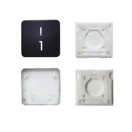 Replacement Individual AP08 Type Number 1 Keycap and Hinge for MacBook Pro Model A1425 A1502 A1398 for MacBook Air Model A1369/A1466 A1370/A1465 Keyboard to Replace The Number 1 Key Cap and Hinge