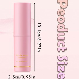 2 Piece Collagen Wand Set, Pure Collagen Wand Stick for Face, Pink Hydration and Wrinkle Care Wrinkle Bounce Multi Balm Ideal for Dry Skin and Makeup Enthusiasts