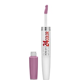 Maybelline SuperStay 24 2-Step Liquid Lipstick Makeup, Lasting Lilac, 1 kit