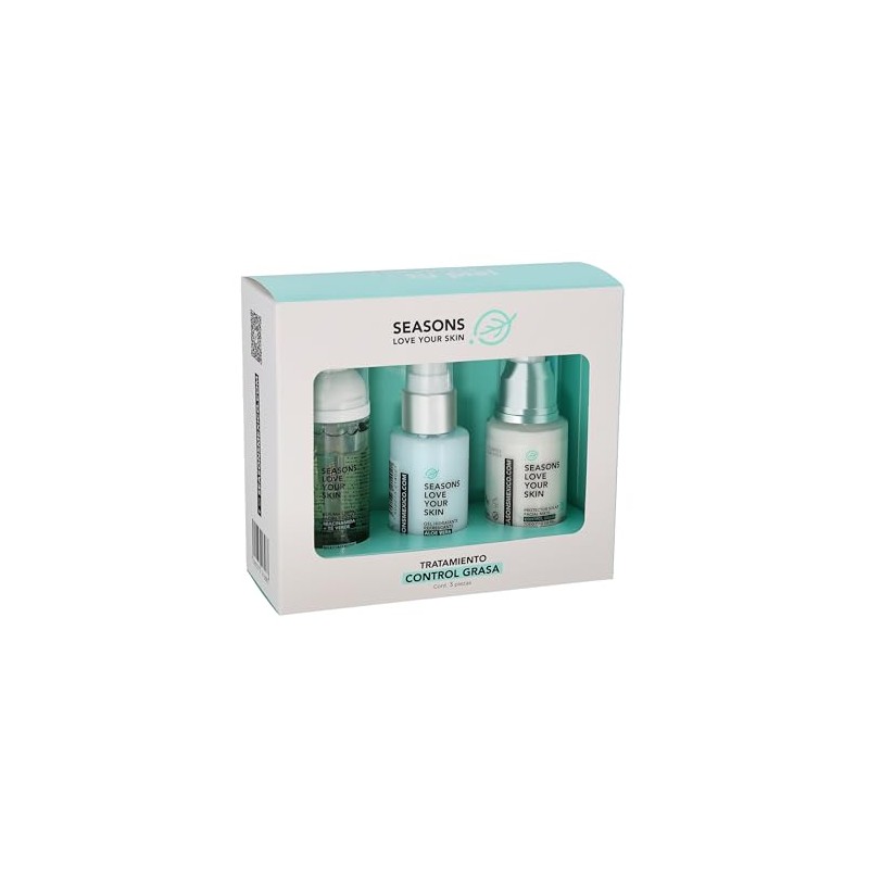 Seasons love your skin Kit Rutina Facial Skincare Control Grasa