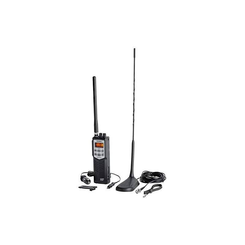 Uniden PRO501TK Pro-Series 40-Channel Portable Handheld CB Radio, Two-Way Emergency