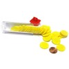 Set of 50 7/8" Easy Stacking Plastic Mini Playing Poker