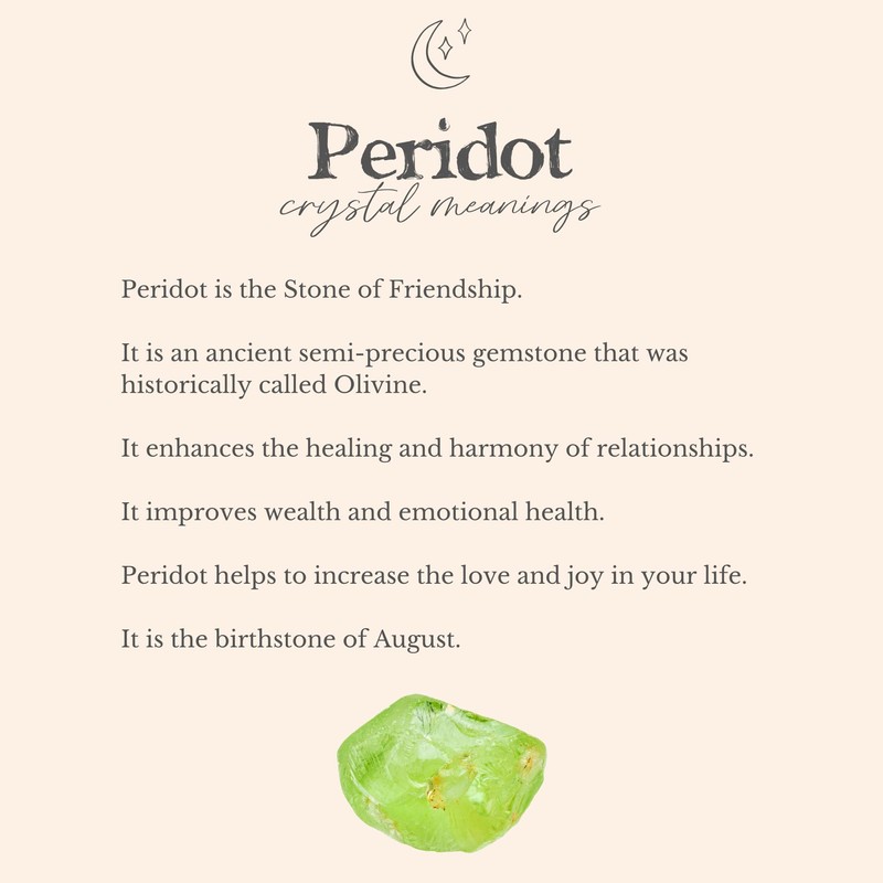 Peridot Chip Bead Bar Bracelet in Sterling Silver