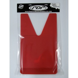 Proven Design Products GMC 1500/2500 Sierra Truck, DENALI Red Mud Flaps, PDP MUDFLAPS PLAIN_ RED