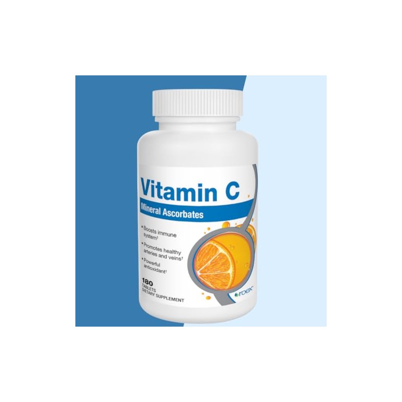 Roex Vitamins | Vitamin C Mineral Ascorbates | Anti-Aging |