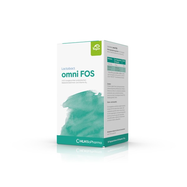 Lactobact omni FOS 60 Kapseln – Kulturen Komplex mit 6