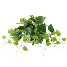 TOTOGA Fake Pothos Artificial Fake Plants Fake Potted Plants for Wall Home Room Office Indoor Decor